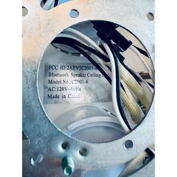 Flint C2001-6 Light Bluetooth speaker track ceiling lamp - Open Box - Picture 7 of 11